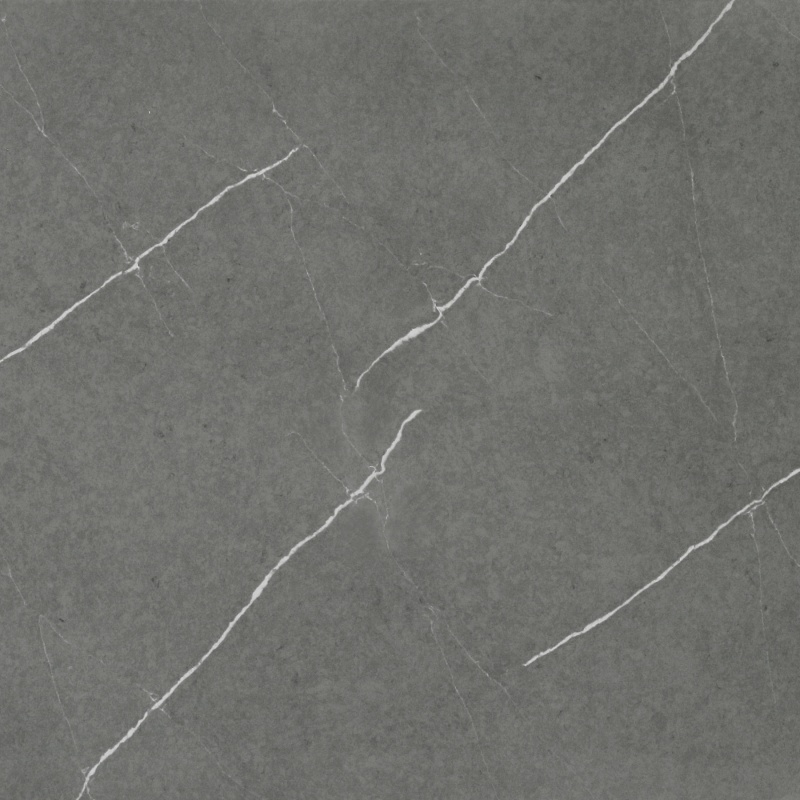 Marbleized grey engineered stone for countertops