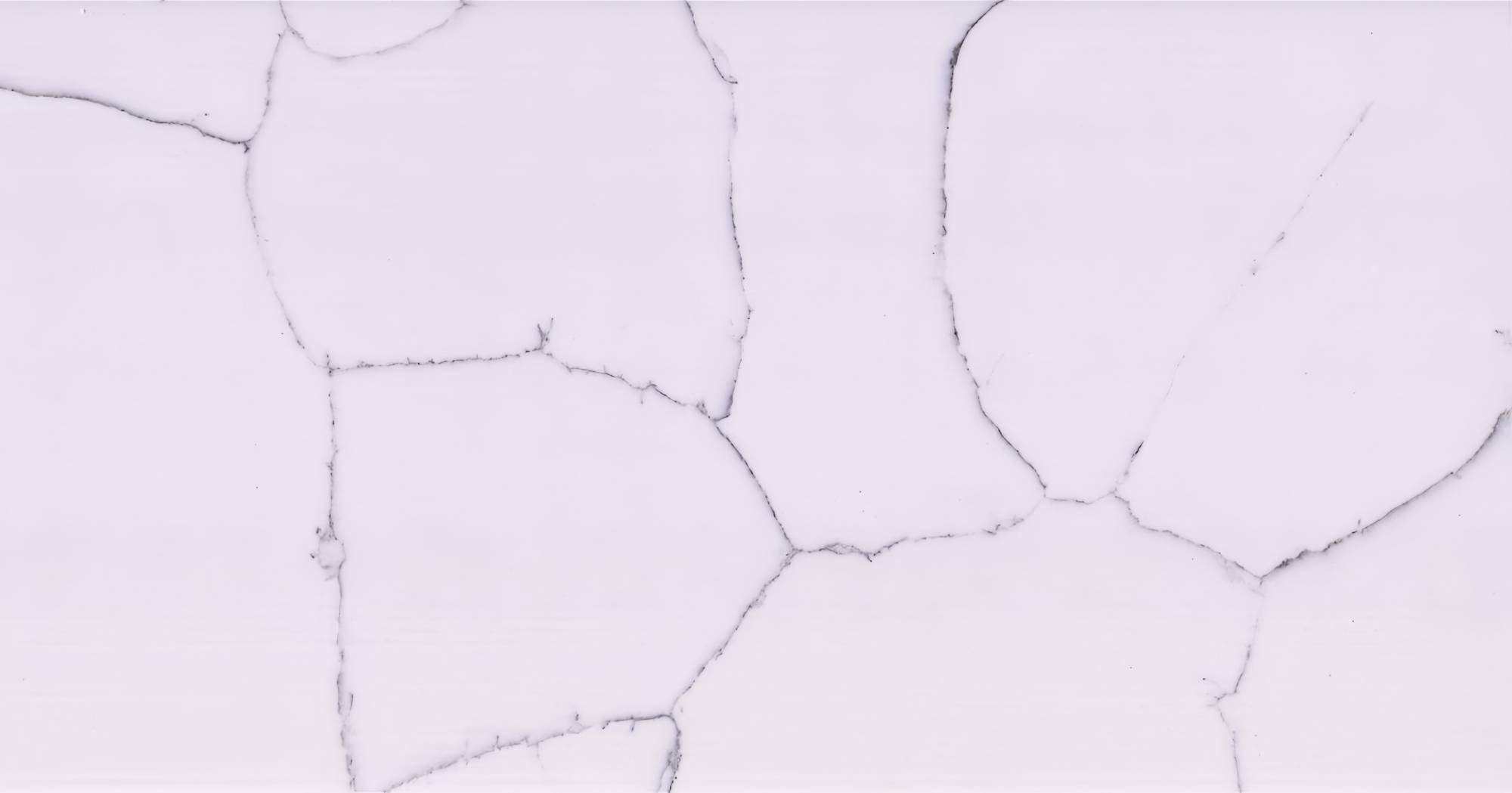 creative ethereal net white crack vein artificial marble for kitchen