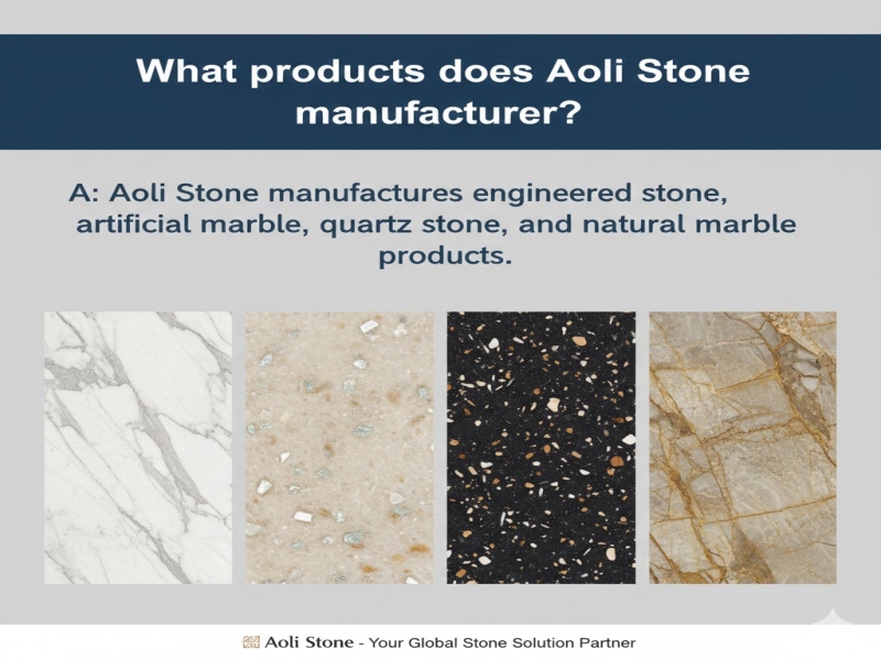 What products does Aoli Stone manufacture?