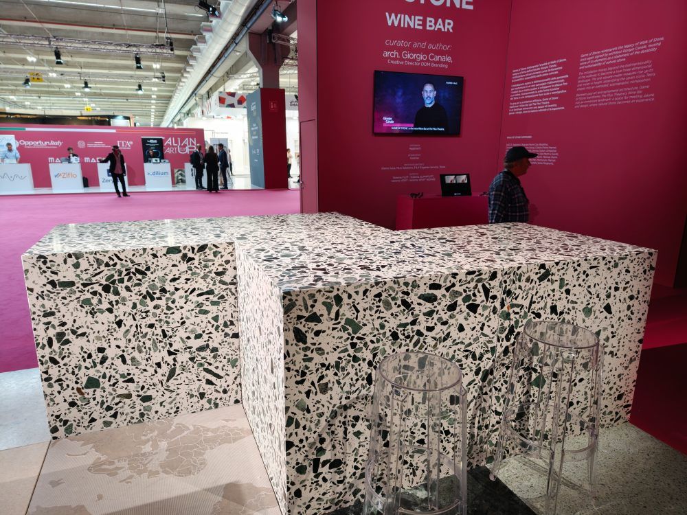 terrazzo stone slabs for countertops