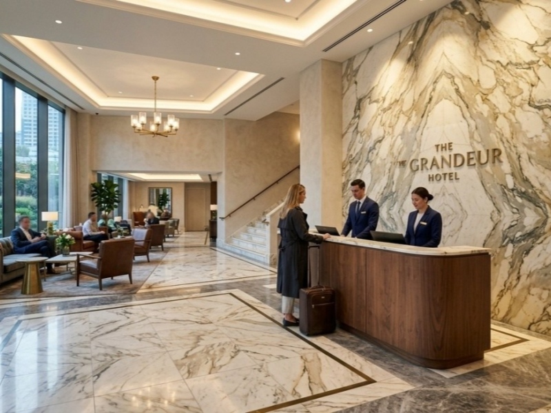 호텔 및 상업 프로젝트에서 대리석과 석영 중 어떤 것이 더 나은 선택일까요?