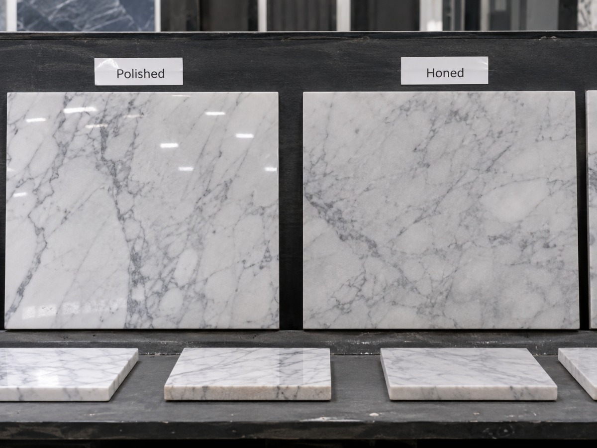 Which Finishes Are Commonly Used for Marble Projects