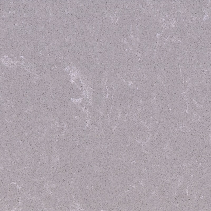 Grey artificial stone for decoration with light cloudy mineral movement