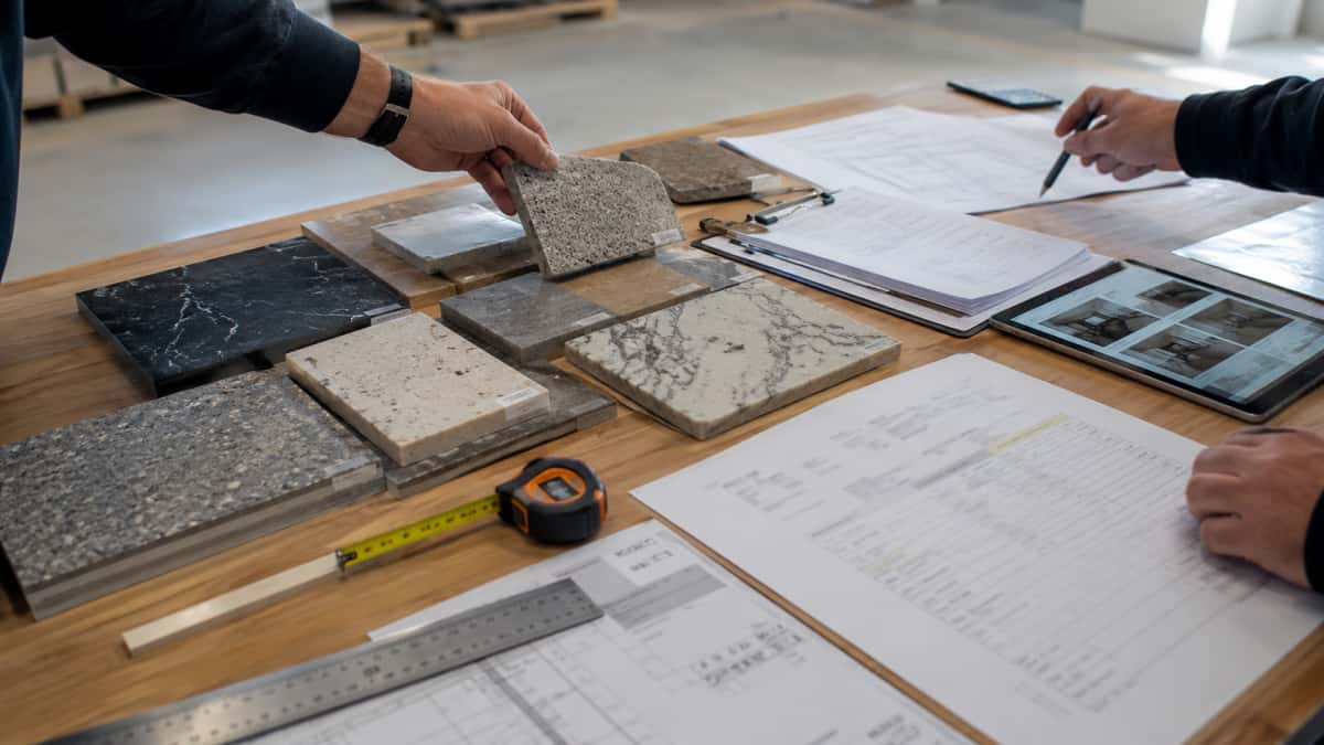 stone-supplier-checklist-project-review Stone supplier checklist review with samples drawings and project documents