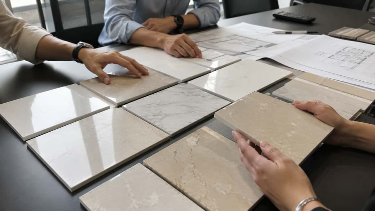 artificial-marble-finish-review-for-corridor-project Artificial marble finish review for commercial corridor flooring project
